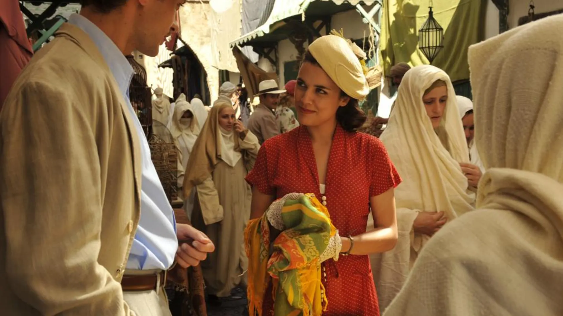 "El tiempo entre costuras"fue la serie más vista en diciembre