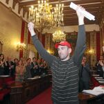 Un momento del pleno