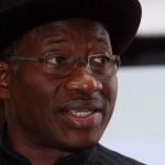 El presidente de Nigeria Goodluck Jonathan