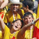 La JMJ de 2011 fue el motivo de la última visita de un Papa, Benedicto XVI