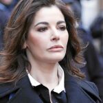 Nigella Lawson, durante su llegada al juicio contra sus ex asistentes