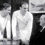 Alfredo Di Stéfano era el hombre que necesitaba Bernabéu para crear el gran Real Madrid. En la imagen, junto a Kopa