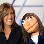 Ana Blanco y su clon "Lunni"