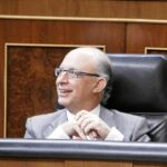 El ministro de Hacienda y Admin. Públicas, Cristóbal Montoro