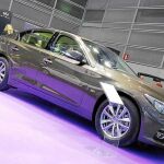 Imagen de uno de los vehículos que se expone en la Feria del Automóvil. Los organizadores esperan muy buenos resultados de ventas