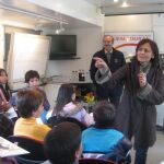 La delegada de Economía y Empleo de Sevilla, Aurora Cosano Prieto, en uno de los actos en los que ha participado