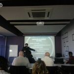 Juan José Villena, abogado en Entorno Umbrella Asesores durante el taller.