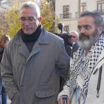 Diego Cañamero acompañó a Sánchez Gordillo a la sede del Alto Tribunal andaluz