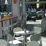 Imagen del primer local de la heladería de Madrid