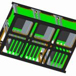 Modelo 3D del nanosatélite 3Cat-2