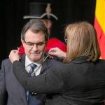 Artus Mas, tras ser investido president de la Generalitat, dará hoy a conocer la composición de su gobierno y de los nuevos consellers