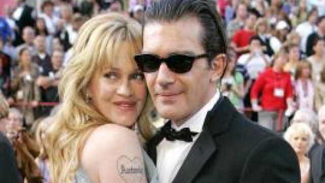 Melanie Griffith y Antonio Banderas