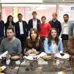 De izquierda a derecha, José María Baviano, Patricia Navarro, David Jaramillo, Luis Bolívar, Manuel Escribano, Alberto Aguilar, Eva y Raquel Ruiz, Iván García, Jorge Arellano, Moisés Fraile e Ismael del Prado