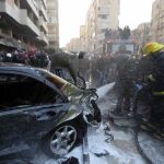 Imagen de archivo de un atentado con coche bomba en Beirut en enero del año pasado.