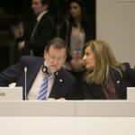 Mariano Rajoy y Fátima Báñez, en una imagen de archivo.