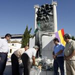 Acto organizado por IU-LVCA como homenaje a Blas Infante con motivo del 72 aniversario de su fusilamiento, en 2008