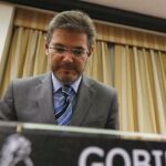 El ministro de Justicia, Rafael Catalá, durante su comparecencia ante la Comisión de Justicia del Congreso