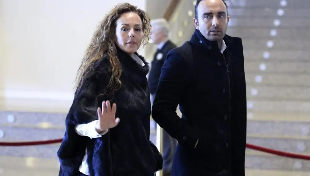 Rocío Carrasco y su esposo Fidel Albiac