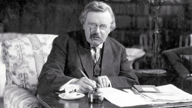 Chesterton: sí, siempre, a la vida