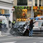 Salamanca, el barrio con más accidentes... y más graves