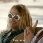 Imagen de Curt Cobain y John Lennon en el spot