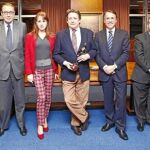Joaquín Parera, Mauricio Casals, Gloria Lomana, el columnista Alfonso Ussía, José Creuheras, Javier González Ferrari y Francisco Marhuenda conforman el jurado de la sexta edición de los Premios Alfonso Ussía