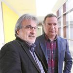 José María González y Alejandro Valderas, del grupo mixto