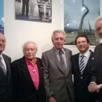 Amando Veiga; Santiago de Santiago; Miguel de los Santos y Luis del Olmo.