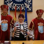 Clara Luquero en su toma de posesión.