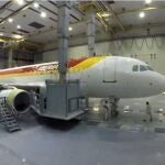Cómo pintar un avión en menos de dos minutos
