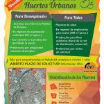 Los huertos para desempleados serán una realidad esta primavera