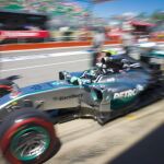 Nico Rosberg durante los entrenamiento en Canadá