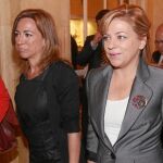 Chacón y Valenciano, juntas en un acto en 2013