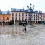 Lluvia en Ponferrada