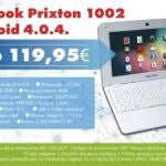 Netbook Prixton 1002 - 119,95 €