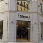 Sfera en la calle Preciados de Madrid