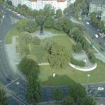Imagen de la plaza renombrada por Google durante unas horas