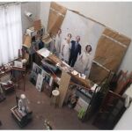 Éste es el taller del pintor