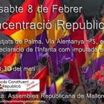 Reclamo para que los manifestante acudan a la concentración