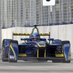 Nicolas Prost al volante de su E. Dams Renault