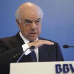 El presidente del BBVA, Francisco Gonzalez