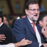 Juanma Moreno y Mariano Rajoy