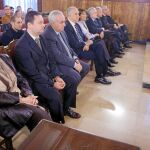 Imagen de archivo del banquillo de los acusados de la primera pieza de la causa Cooperación, de la que proceden los pisos recuperados