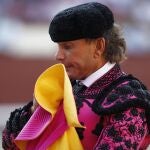 Julio Aparicio, en Las Ventas