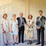 «La familia de Juan Carlos I», en su forma más reciente