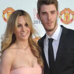 Edurne y David de Gea.