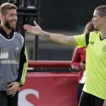 Sergio Ramos y Fernando Torres podrían ser dos de los inquilinos del primer once de Del Bosque en Brasil