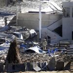 El hospital ha quedado completamente destrozado
