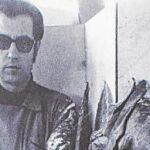 Rafael Canogar en una imagen del catálogo de su muestra en el IVAM