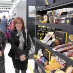 La consejera Silvia Clemente y María Jesús Pascual, visitan el 'stand' de «Tierra de Sabor» en Madrid Fusión